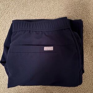Figs Navy Blue Scrub Joggers